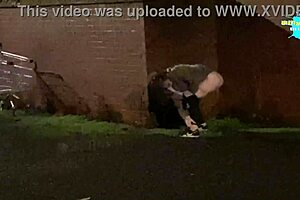 cracky shows off her natural tits in a sexy homemade scene