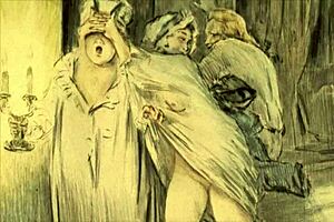 Vintage Cartoon Drawings From Antique Era