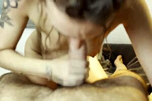 Amateur Squirts Hard After Bath Fuck!