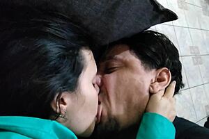 Rolling delicious fucking with nymph and old man