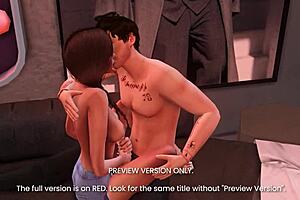 Tipsy Stars Share A Passionate Kiss In 3D Hentai Preview