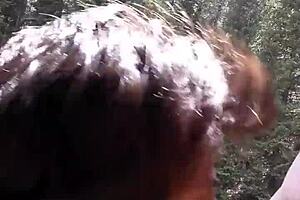 Petite latina sucks huge cock and swallows cum?