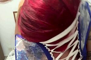 I came several times on my stepson's dick and he gave me a milk bath on my face