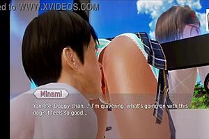 Academy 10 anime hentai game features characters in various roles and actions