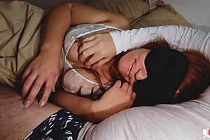 cumming on stepmom's big ass in bed