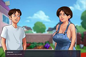 summertime saga with big ass milf action