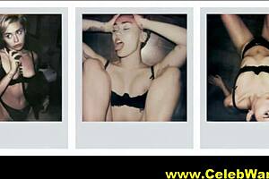 Miley Cyrus nude in the full collection, showcasing every angle of her topless blonde beauty