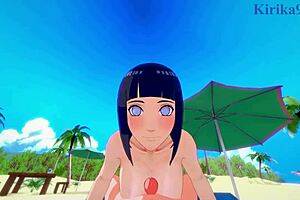hinata hyuga and naruto uzumaki have intense sex in naruto hentai