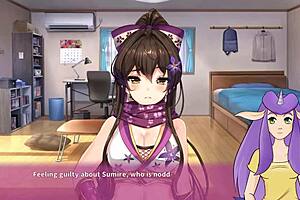 Ninnin Days Part 4: Sexy Ninja Maid Serves Master in Anime Hentai.