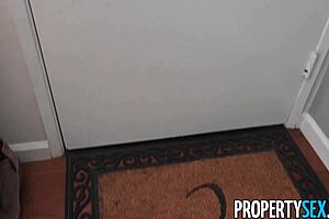 propertysex hot asian tenant fucks landlord to bypass application