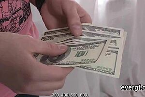 i let my flirty mate fuck my girlfriend for some hard cash, watching the threesome unfold