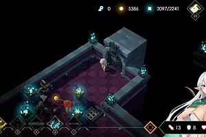 GIANT COCK DEFLOWS IN HENTAI