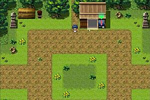 tanned natsuki faces stranger's massive outdoor cumshot in hentai game ep 21