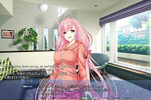 Erotic speech distracts in Akumeru family Yunagi route.