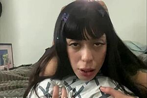 18 year old argentine slut loves getting anal creampie