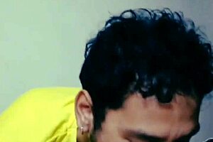 This Hairy Argentinian Stud Enjoys Delicious Blowjobs from an Amateur Guy