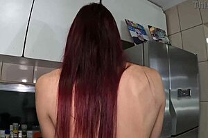 fanny menezes worships ass backstage in crossdressing photoshoot!