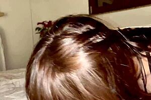 Intense Anime Deepthroat Scene