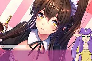 Ninnin Days Part 4: Sexy Ninja Maid Serves Master in Anime Hentai.