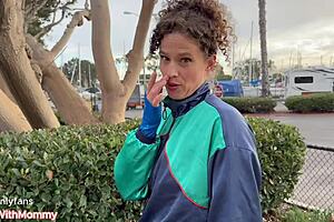 yo, my inappropriate stepmom just can’t stop banging around town on vacation!