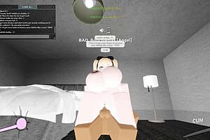 discovering adventures in a virtual world with blonde characters