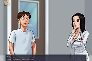 Summertime Saga Adventure Scene