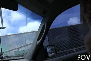 chrissy saunders gets rough blowjob and fucking pov