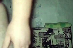 Gay Man In Red Stockings Rubs Little Dick And Shows Huge Ass