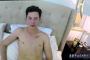 Young jewish gay boy in self-shot sex video.