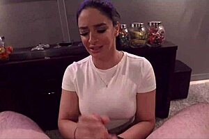 Naughty Theater Fun with My Friend's Mom Sheena Ryder!