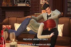 How I fucked your godmother in 3D hentai preview 😈