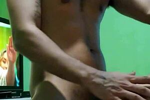 Intense Gay Bareback Begins in Shopping Bathroom, Concludes in Bed