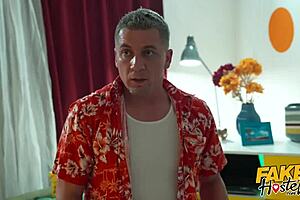 Summoning Hayley Vernon in Red Lingerie for Halloween 😈 Deepthroat and Orgasms