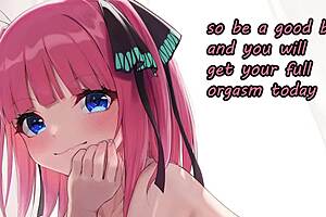 anime feet joi for beta losers in femdom domination