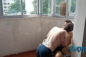 dorn and pinocchio showcase iconic tattoos in brazilian gay porn cumshot scene