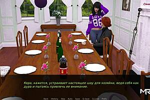 Dusklightmanor Fucks Redhead On Dining Room Table