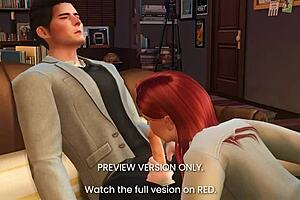 How I fucked your godmother in 3D hentai preview 😈