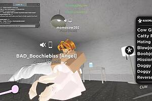 discovering adventures in a virtual world with blonde characters