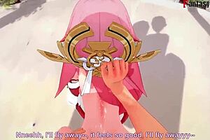 Yae Miko Naked Fucking in Genshin Impact Fantasy