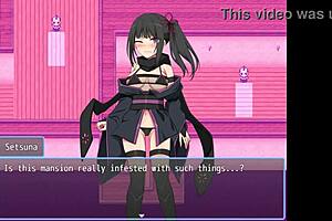 this hot geisha is having sex with men in the fallen princess setsuna ryona hentai game! 🔥