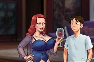 Stepmom Moans While Fucking Boyfriend's Monster Cock In Hotel