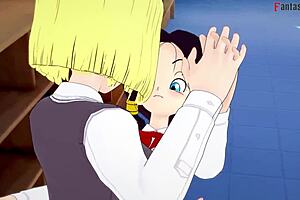 Android 18 and Videl Lesbian Sex in Dragon Ball Zex Fantasy
