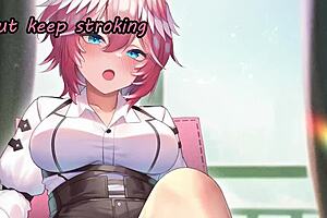 anime feet joi for beta losers in femdom domination