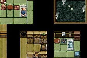 tanned girl natsuki gets raw mating in hentai game ep 39