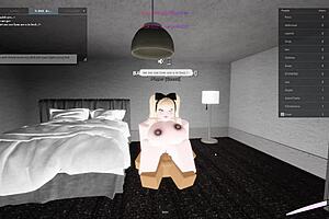 discovering adventures in a virtual world with blonde characters