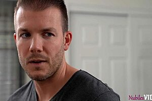 Leana Lovings is putting in some work in Family Pies, getting bent over and riding big cock.