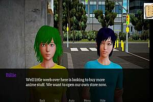 My new family engages in intense 3d sex games