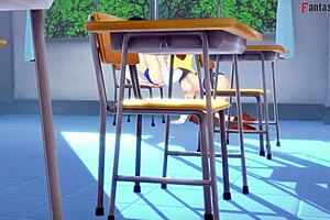 Android 18 and Videl Lesbian Sex in Dragon Ball Zex Fantasy