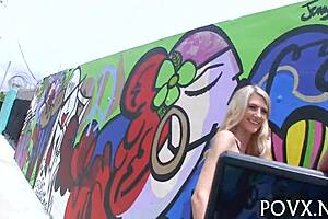 chrissy saunders gets rough blowjob and fucking pov