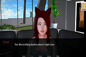 My new family engages in intense 3d sex games